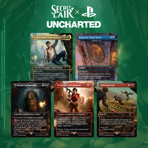 Secret Lair Drop series - Uncharted - Magic the Gathering